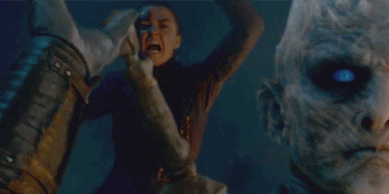 Arya kills the Night King in Game of Thrones