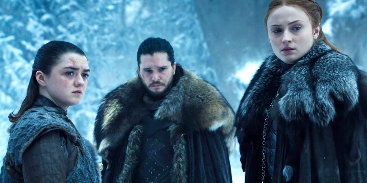 Arya Stark and Jon Snow