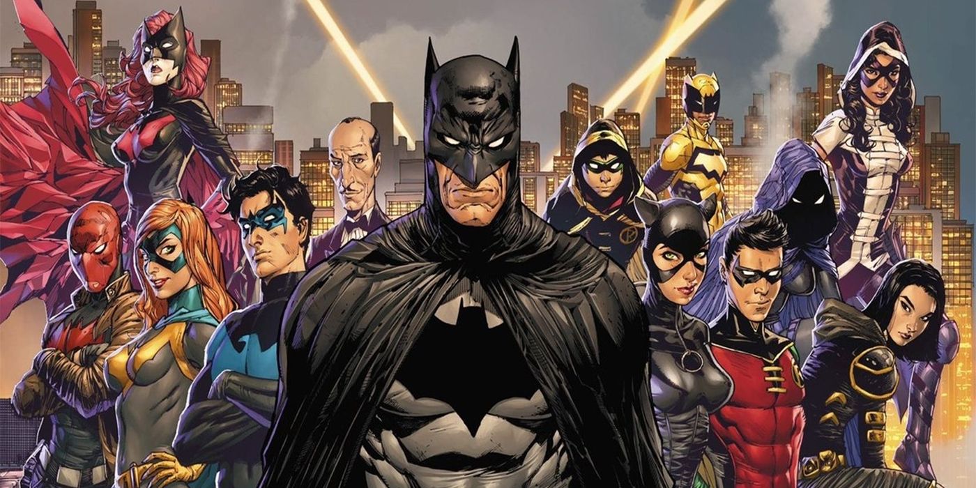 An extended version of the Batman Family from DC Comics