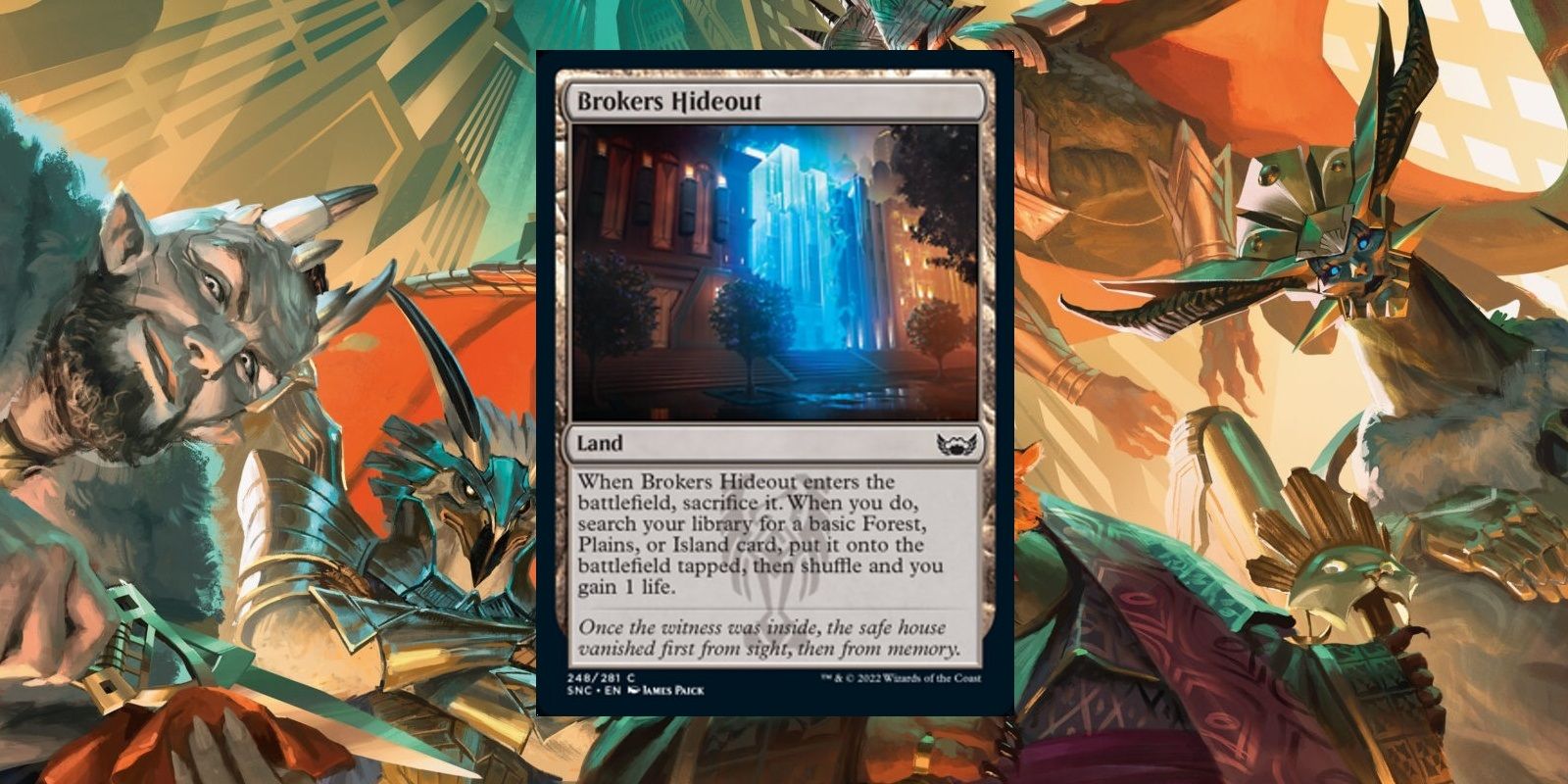 Magic The Gathering Streets Of New Capenna brokers hideout