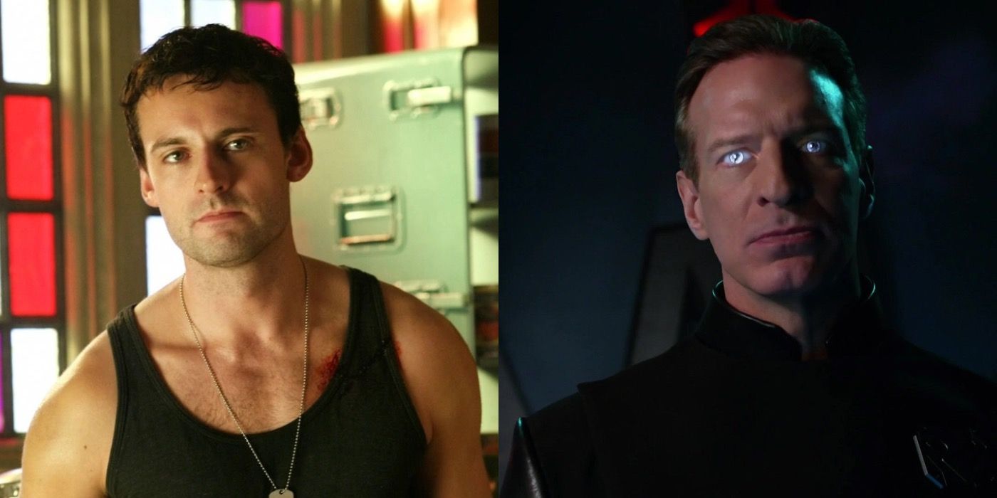 callum blue and Mark Gibbon as general zod