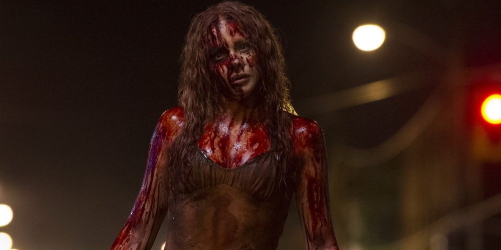 Carrie in the 2013 movie of the same name
