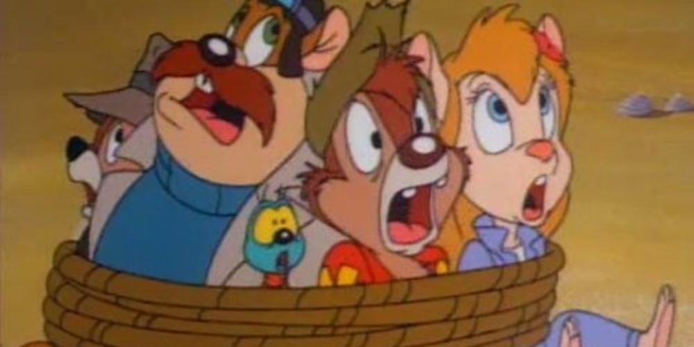 The Rescue Rangers captured by pirates
