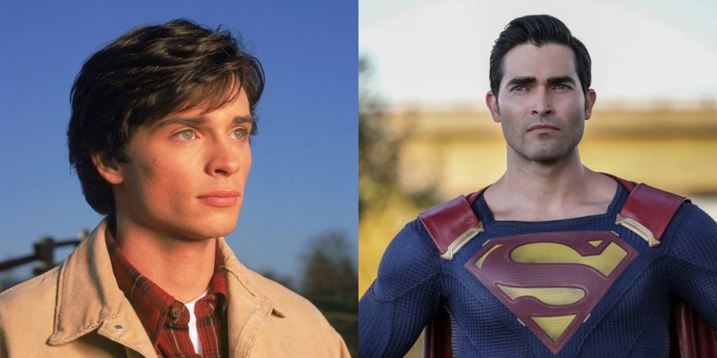 clark kent from smallville and superman from the arrowverse