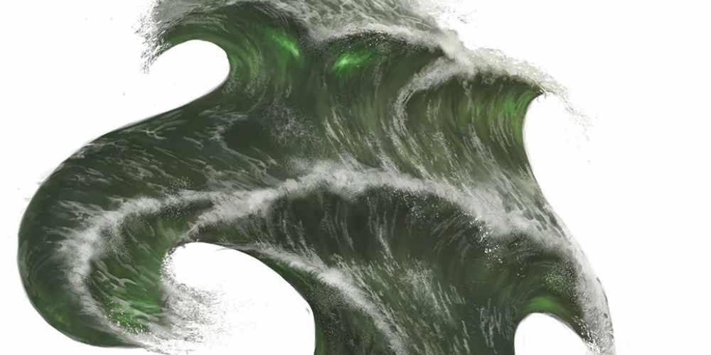 An Olhydra sea monster in DnD 5e