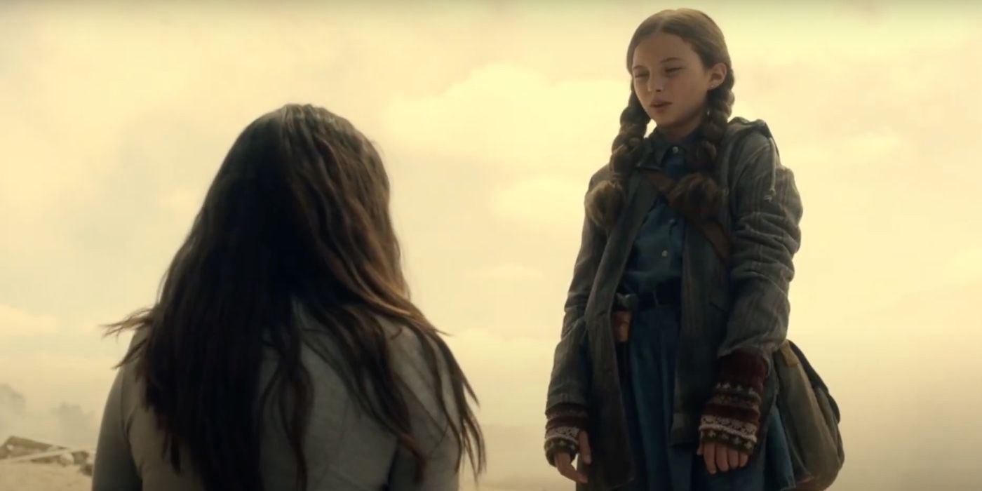 fear the walking dead Alicia and little girl