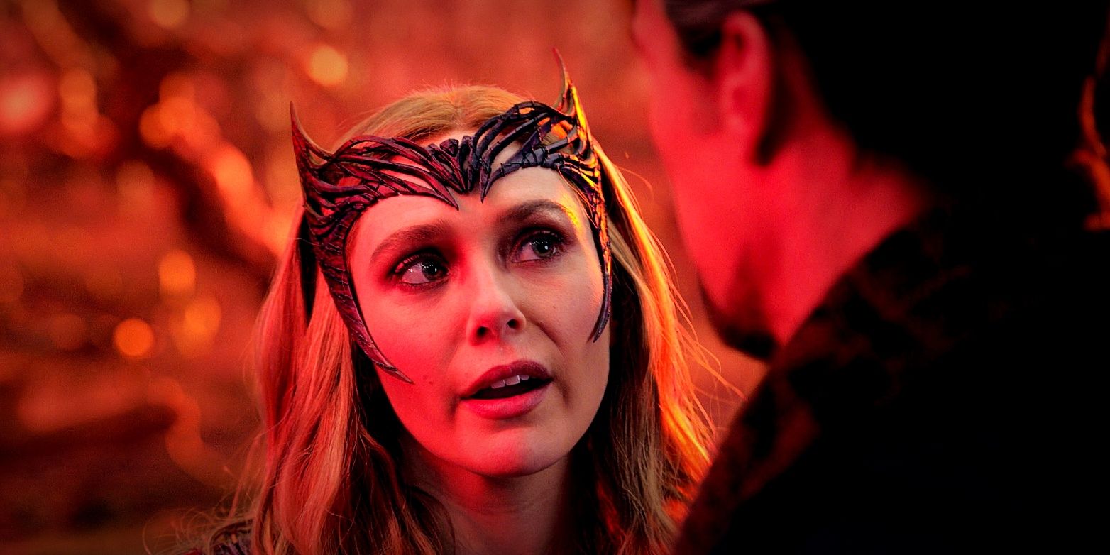 Elizabeth Olsen as Scarlet Witch in Doctor Strange in the Multiverse of Madness