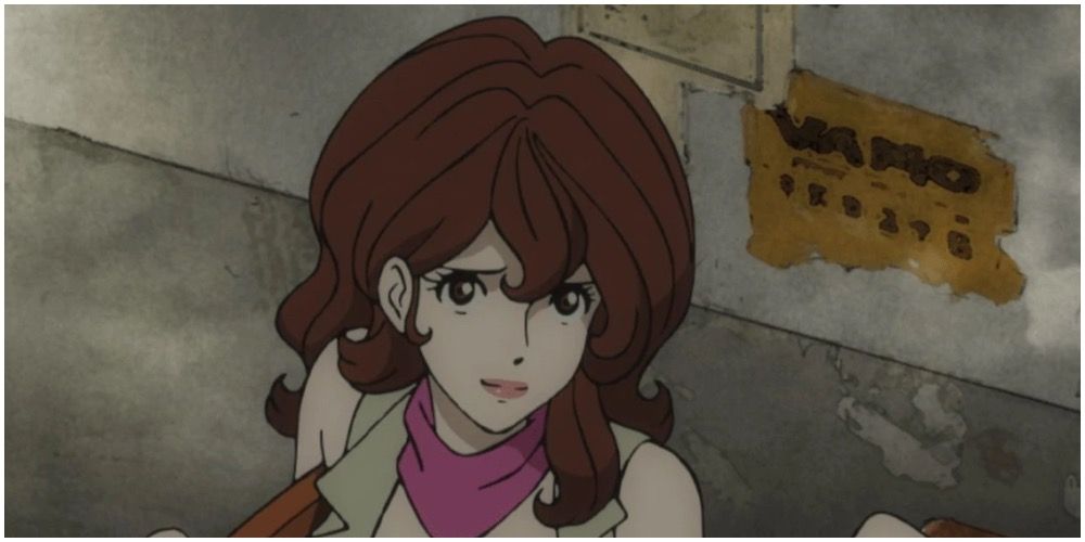 fujiko mine from the Lupin The Third anime 