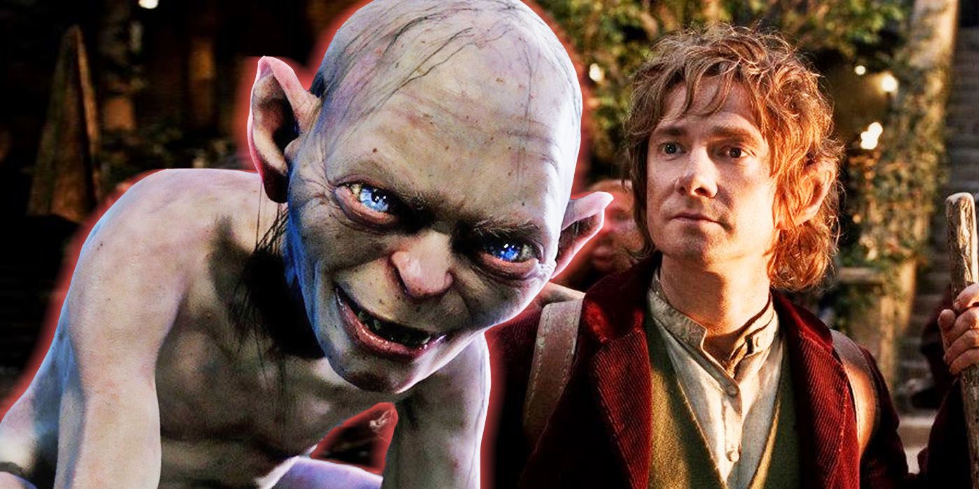 Bilbo Baggins & Gollum Play A Game of Riddles