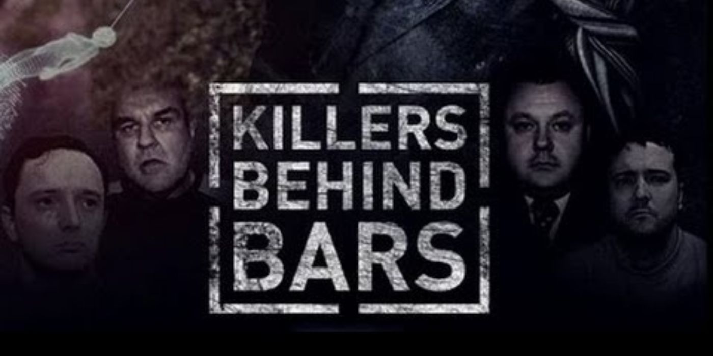 Banner for Killers Behind Bars: The Untold Story a documentary series featuring serial killers