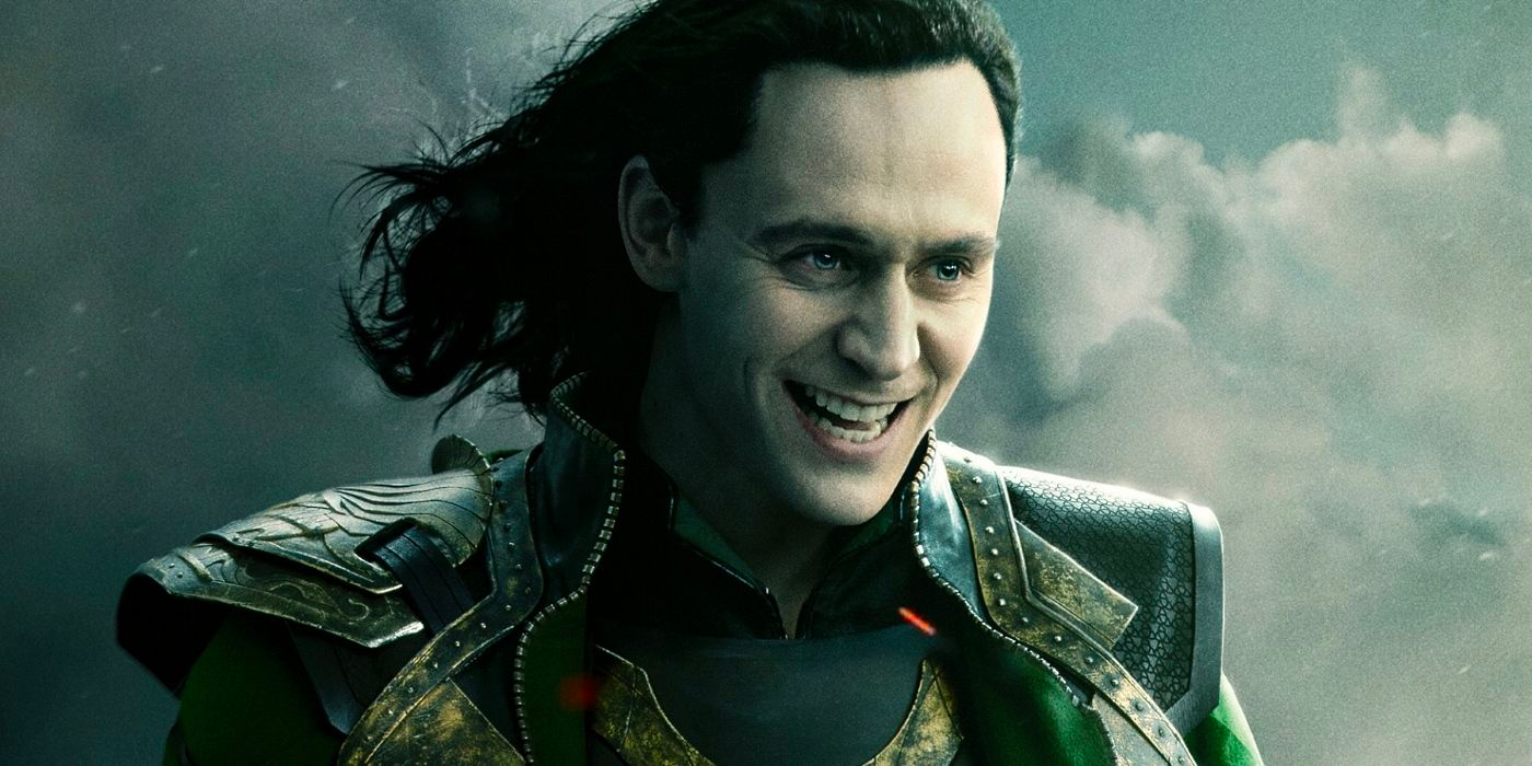 Loki smiling maliciously in Thor: The Dark World 