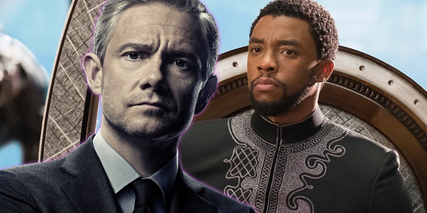 Martin Freeman Says It ‘Was Strange’ Filming “Black Panther 2” Without Chadwick Boseman