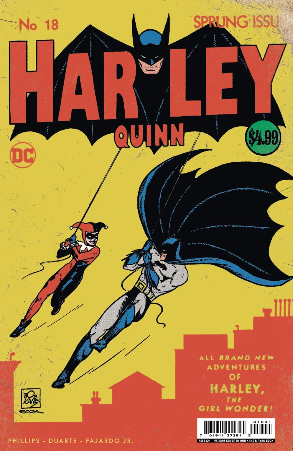 Harley Quinn #18 cover