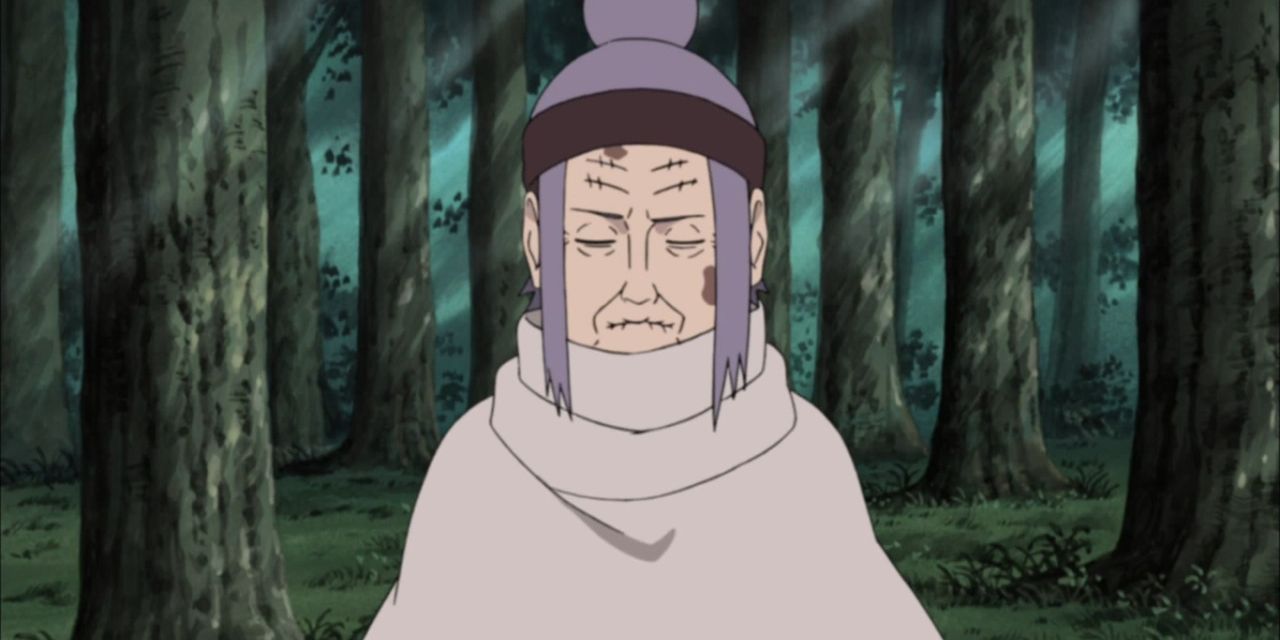 Chiyo in Naruto.