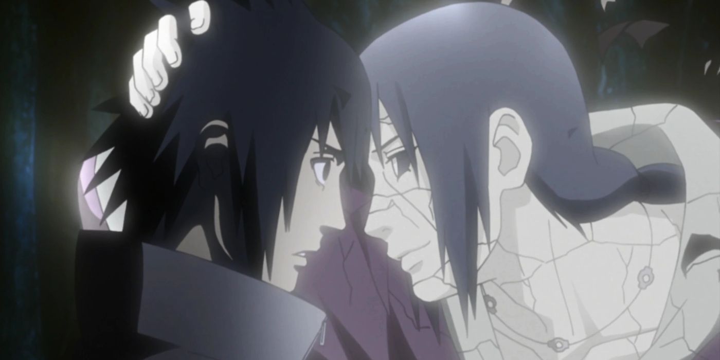 Sasuke and Itachi in Naruto.