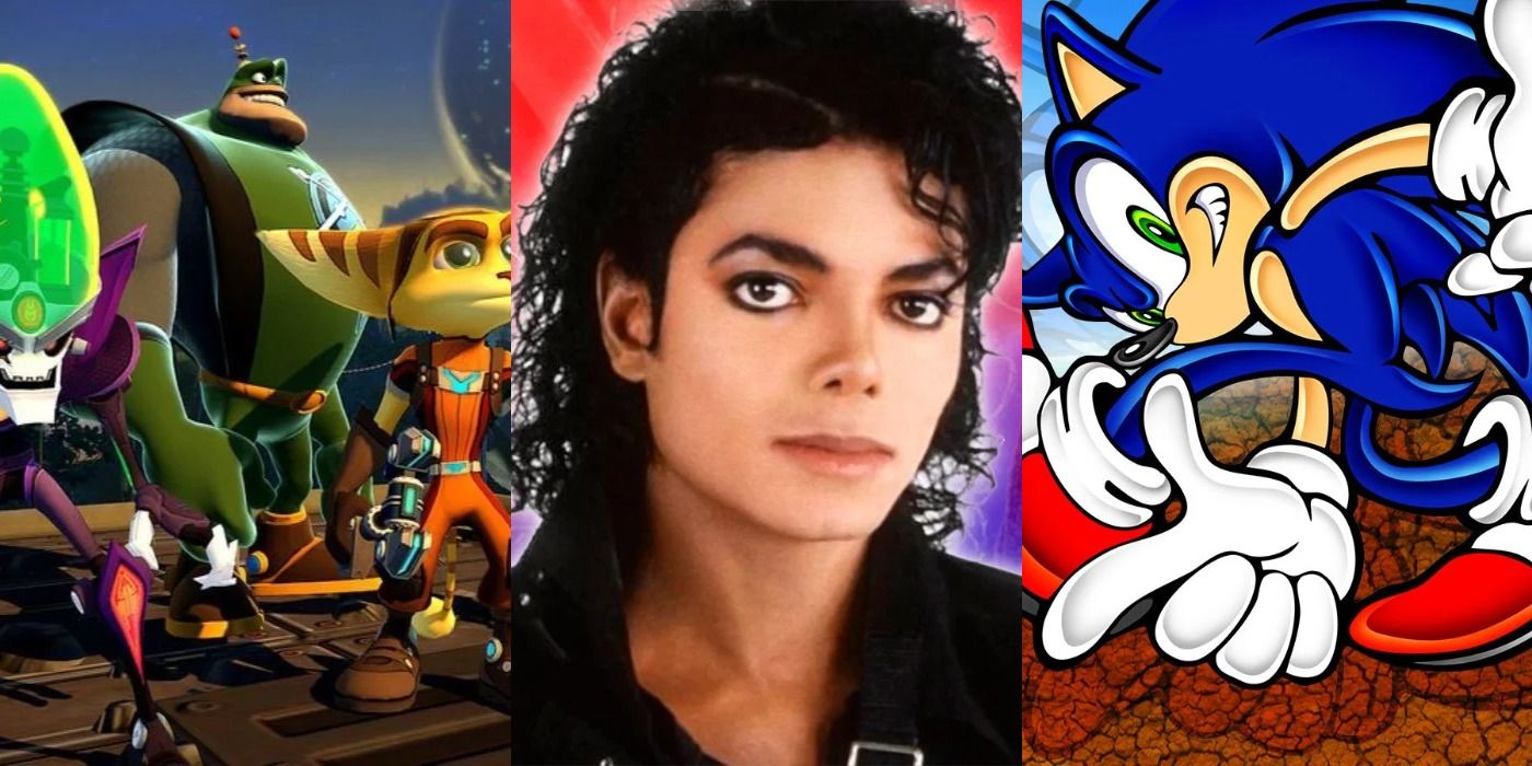 Ratchet and Clank, Michael Jackson, and Sonic the Hedgehog