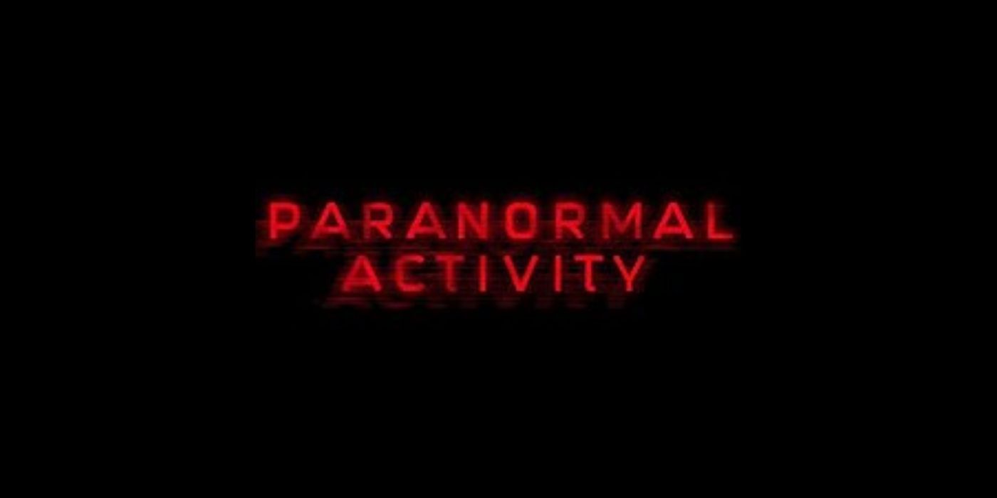 paranormal activity logo