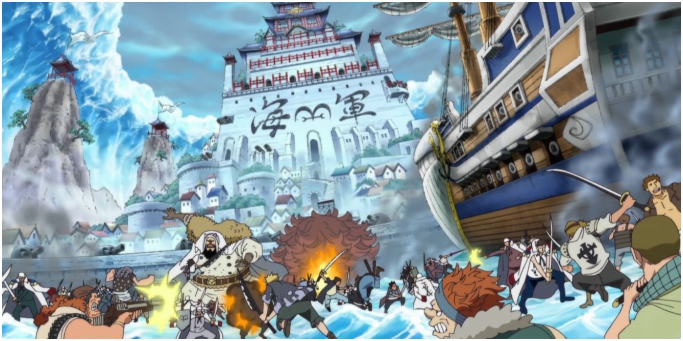 One Piece The Summit War of  Marineford