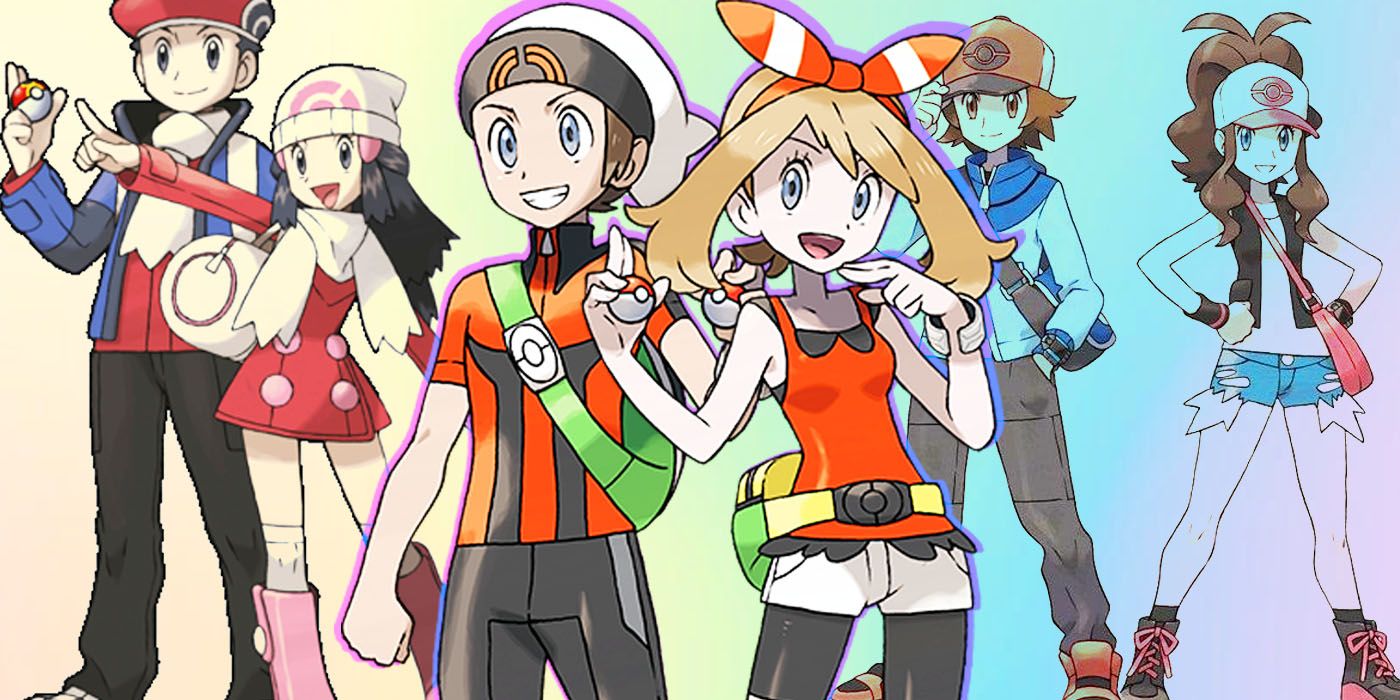 Every Pokémon Protagonist From the Games Who Also Appeared in the Anime