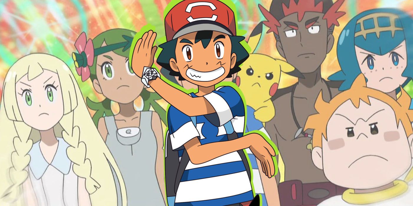 Pokemon Anime - Continuity references in Sun &... - Smiling Performer
