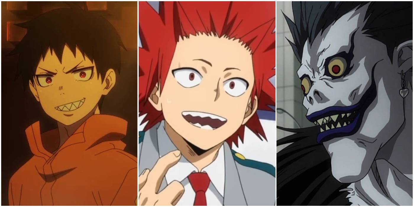 Anime characters with fangs
