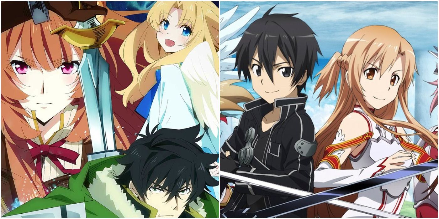 Sword Art Online Vs The Rising of the Shield Hero Which Is the Better  Isekai Anime