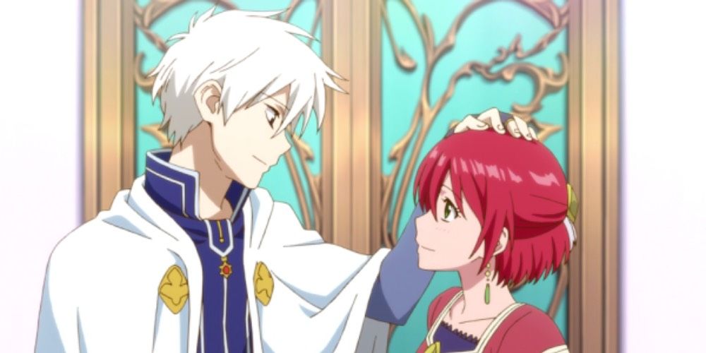 Prince Zen and Shirayuki from Snow White with the Red Hair