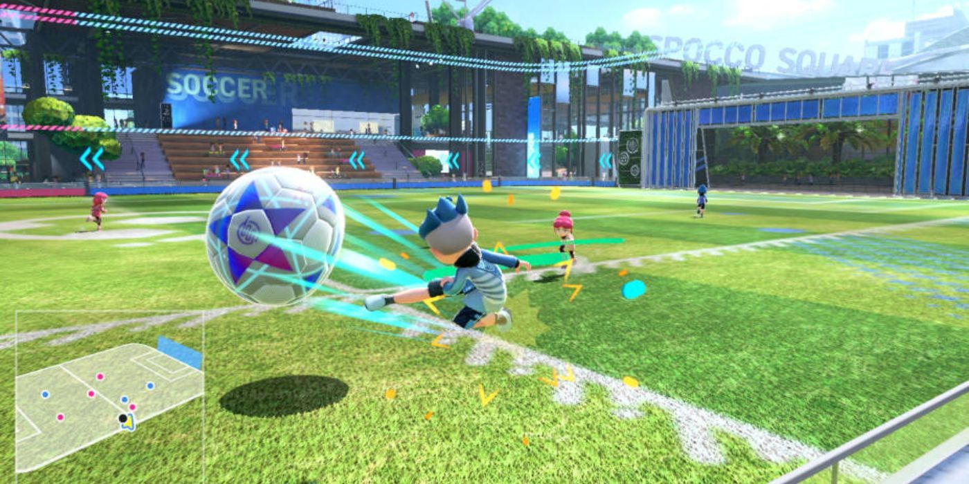 Nintendo Switch Sports soccer