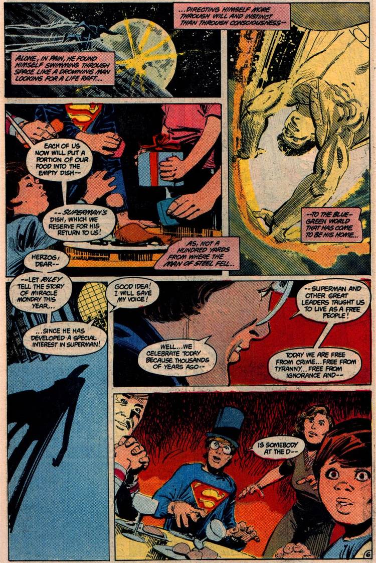 When Did Miracle Monday First Show Up in the Superman Comics