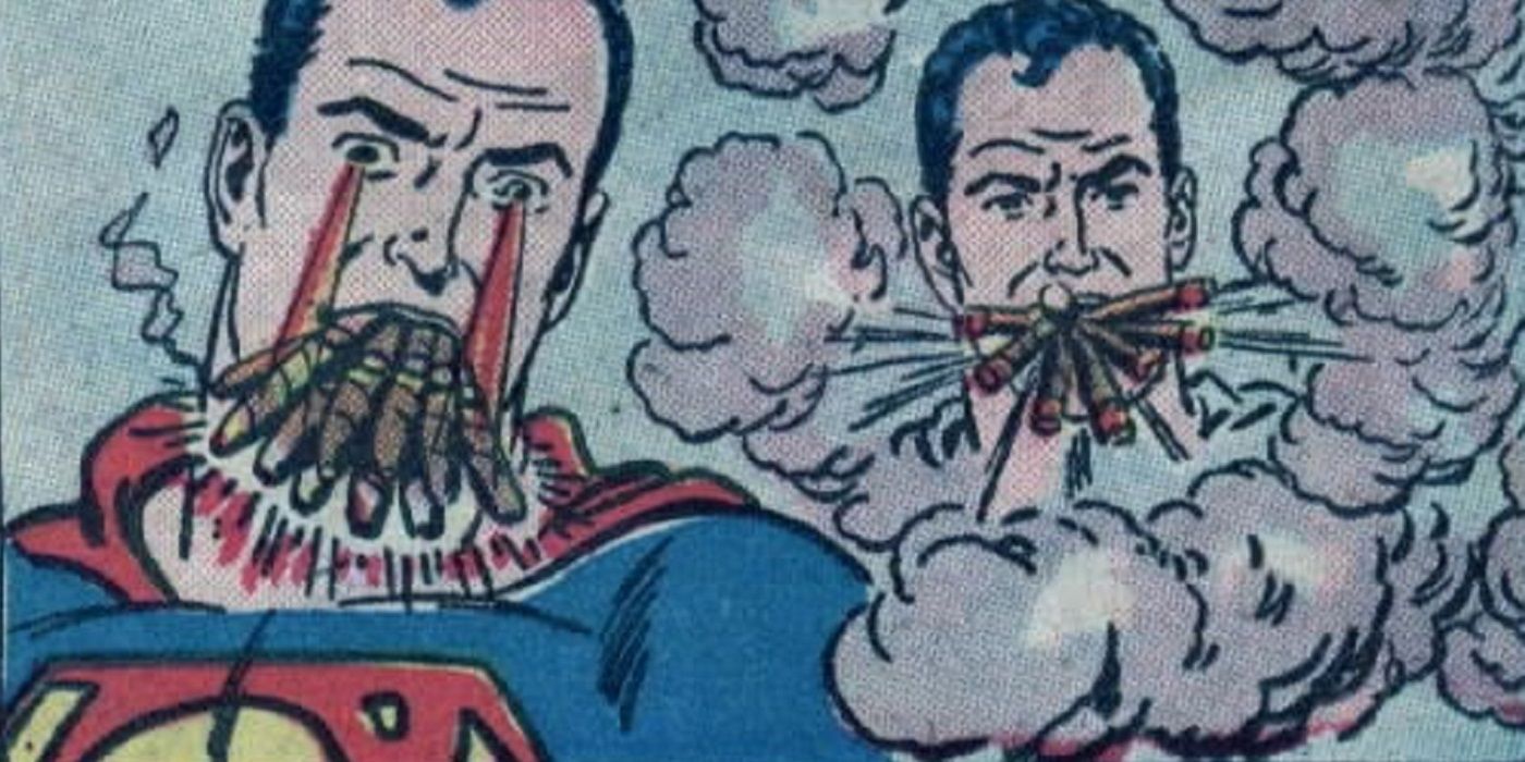 DC Once Decided That Superman Literally Could Not Smoke Tobacco
