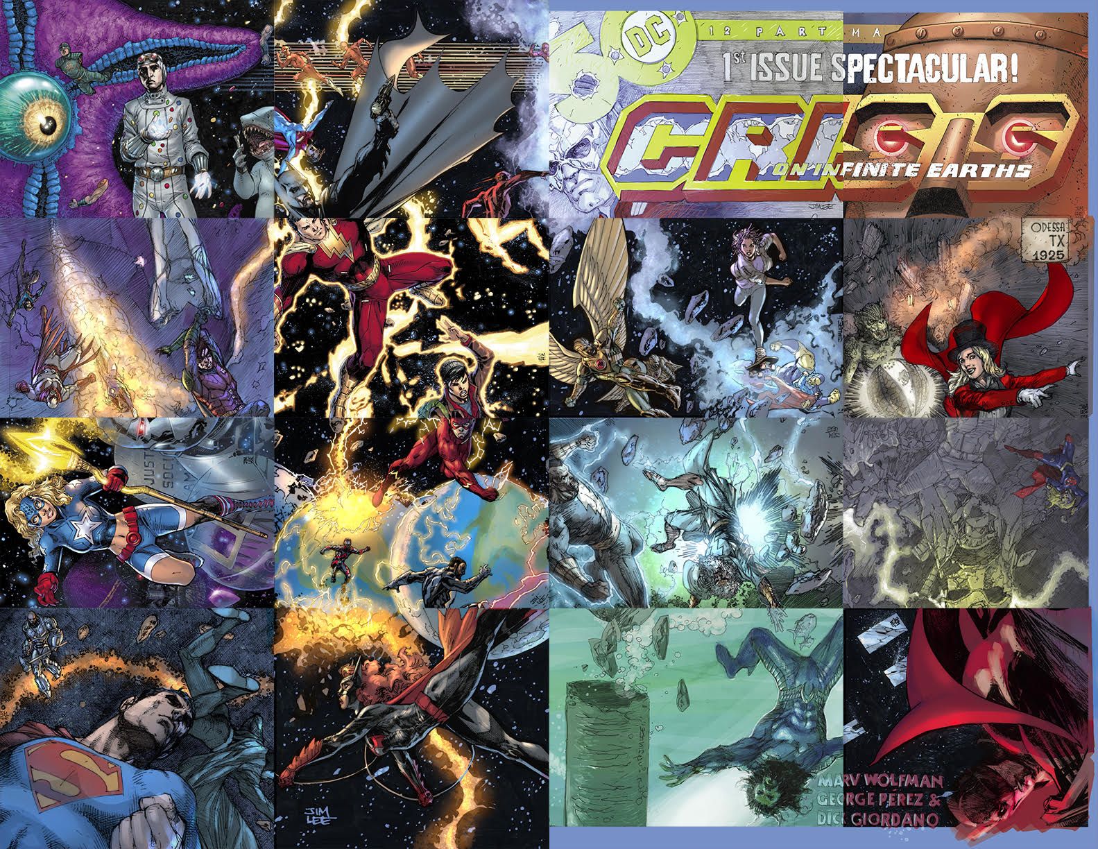 Jim Lee's Epic Dark Crisis Variant Cover Details and Artwork, Revealed