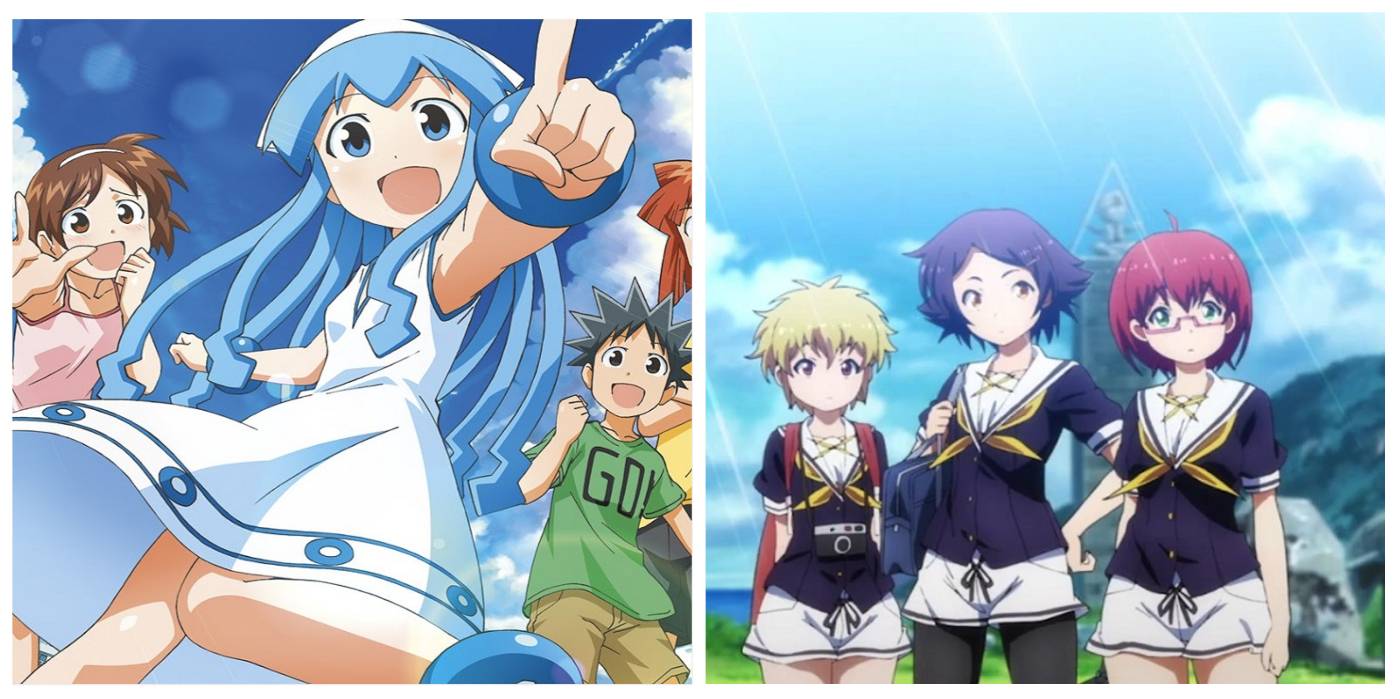 Stuck on an island anime