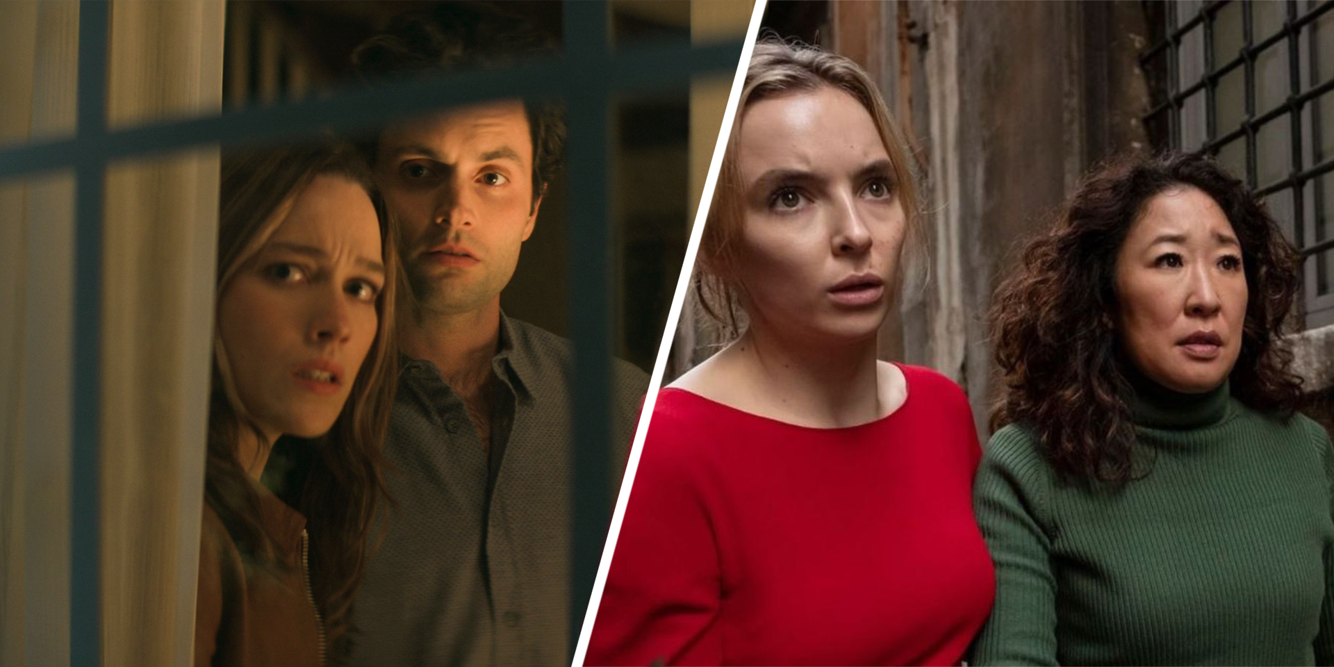 10 Most Toxic Relationships on TV (Love and Joe from You) (Villanelle and Eve from Killing Eve)