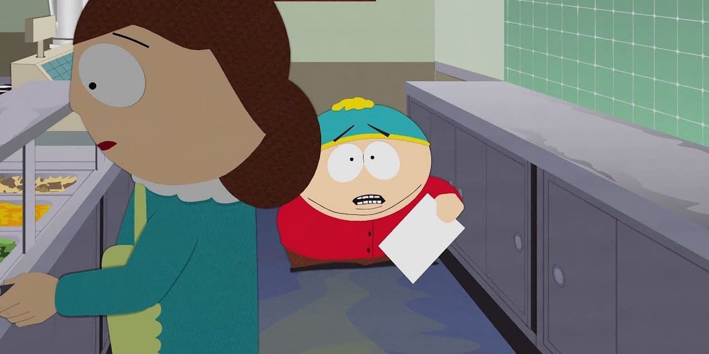 Cartman got breast implants in South Park