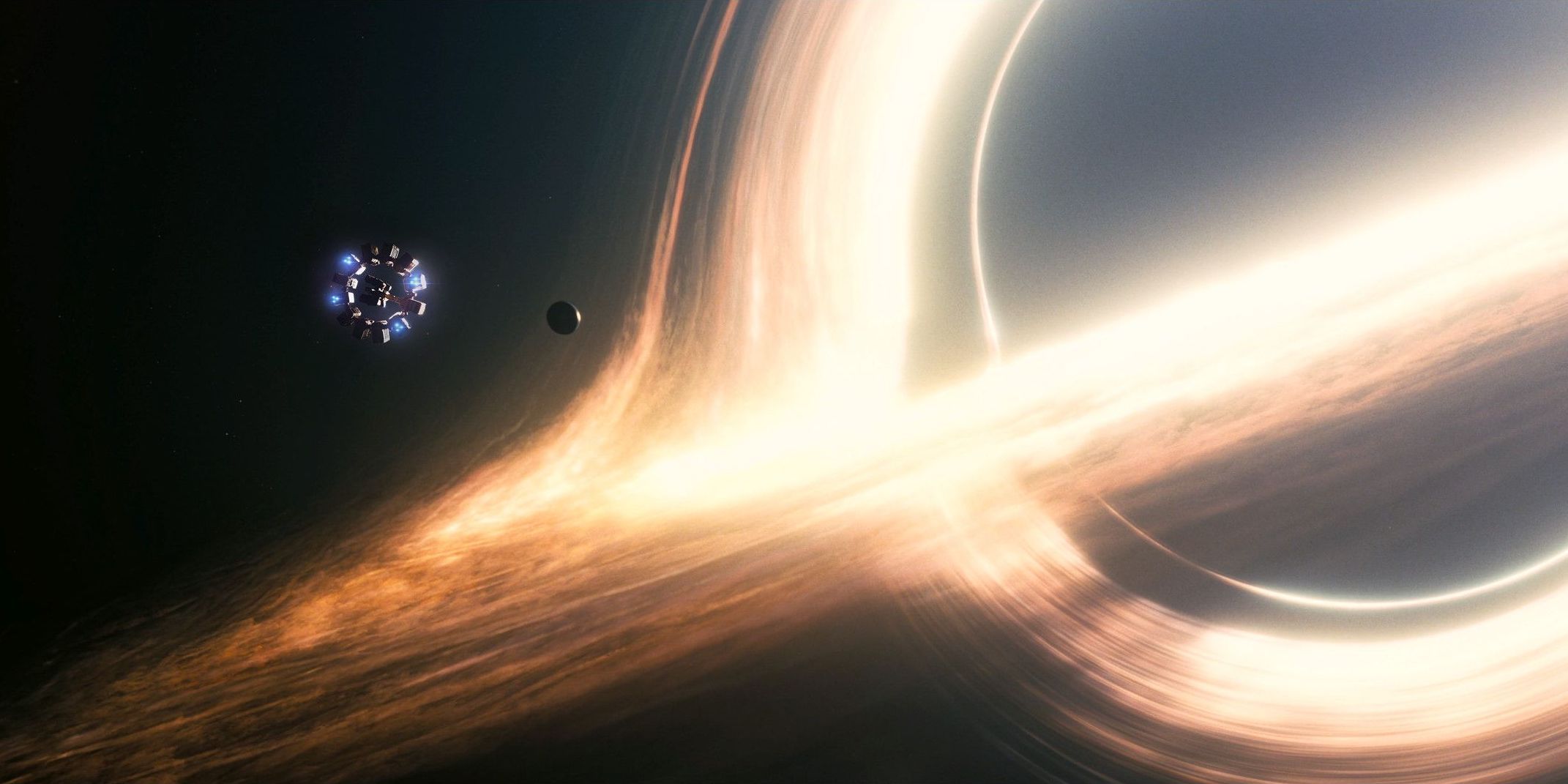 O buraco negro no filme interestelar
