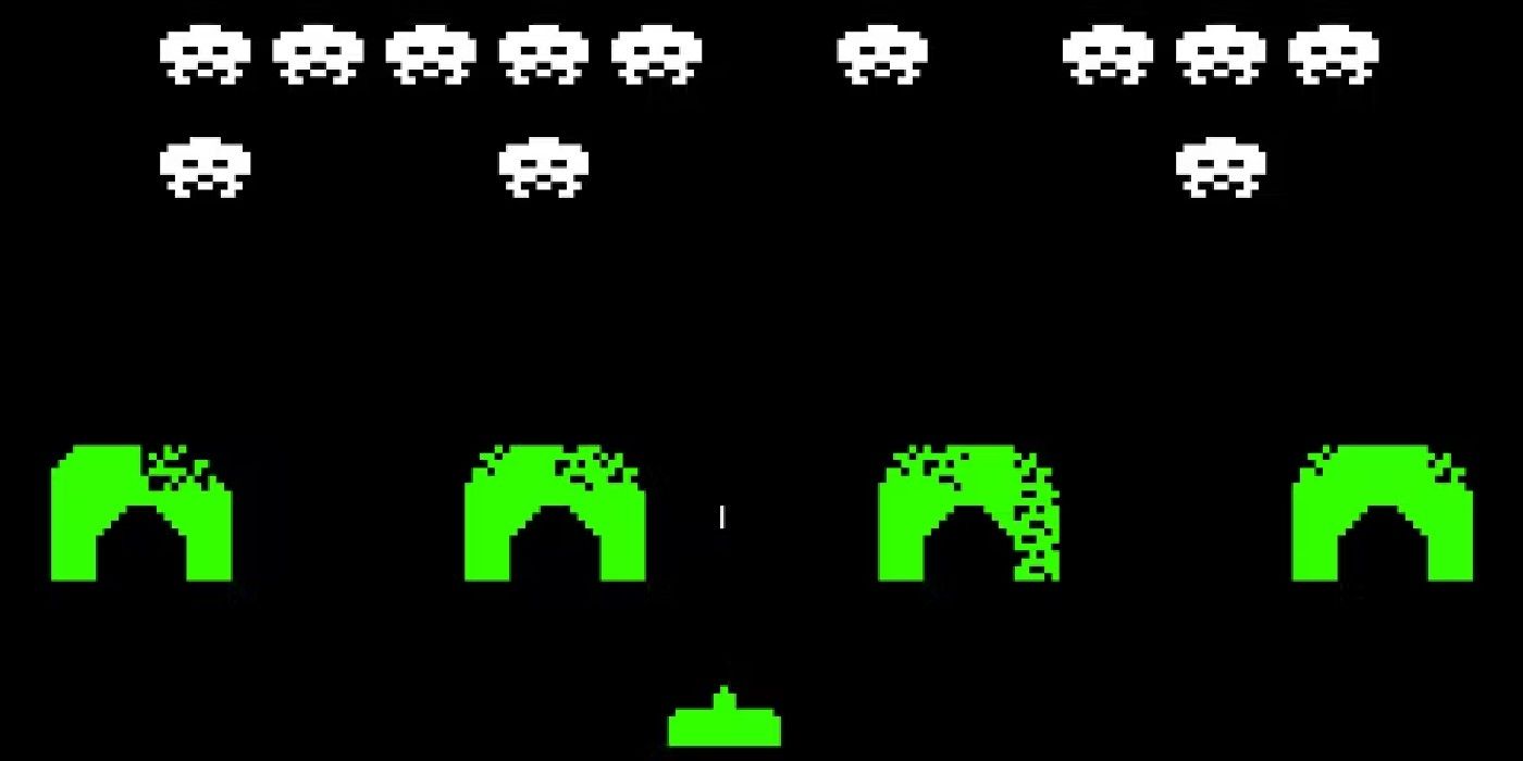 A Screenshot Of Space Invaders
