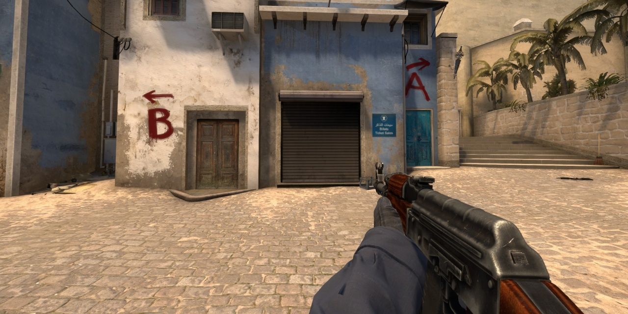 AK-47 in First Person Shooter