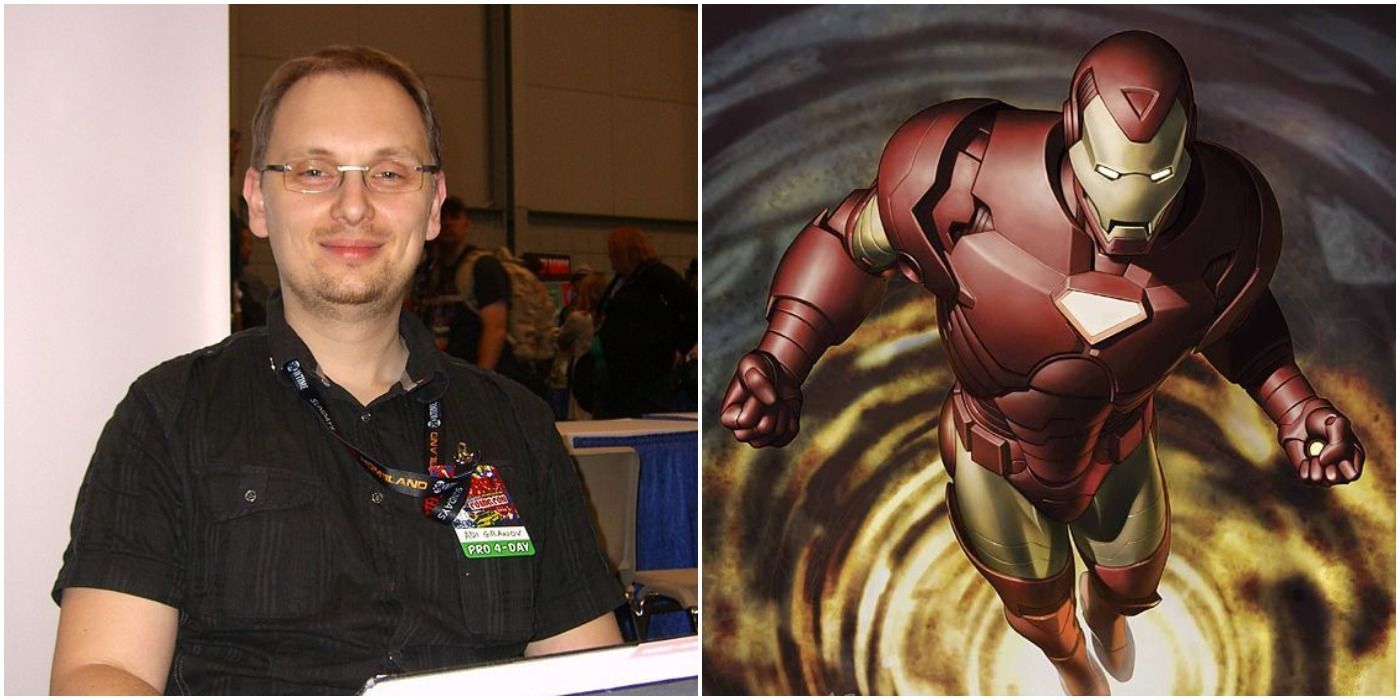 Adi Granov comic artist for Marvel's Iron Man