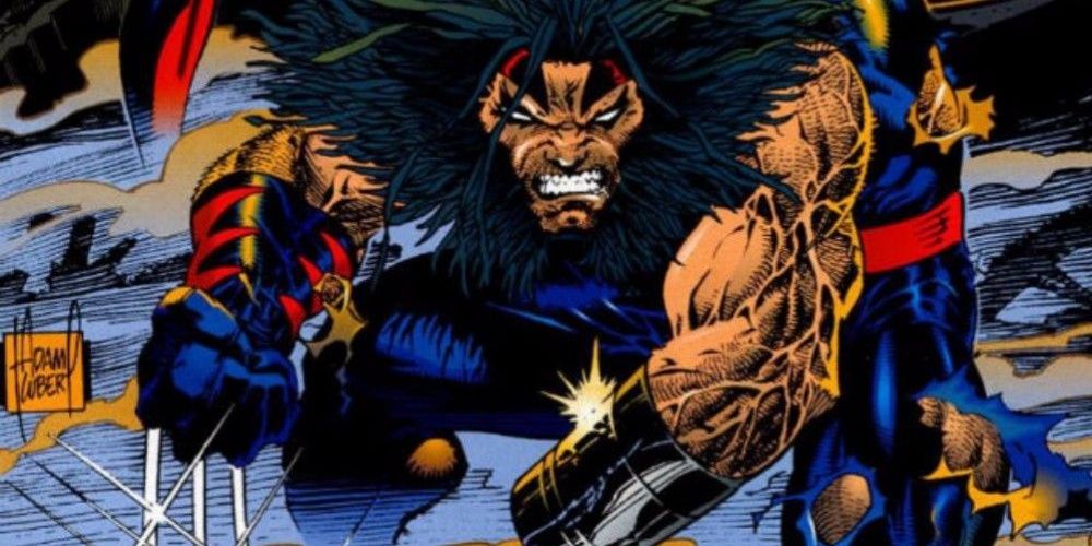 Wolverine's, Weapon X look in Marvel Comics' Age of Apocalypse.