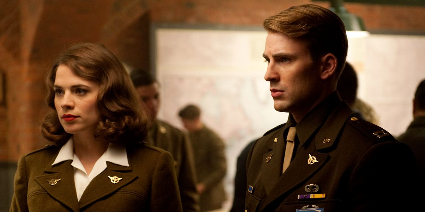 Agent Peggy Carter and Captain America/Steve Rogers