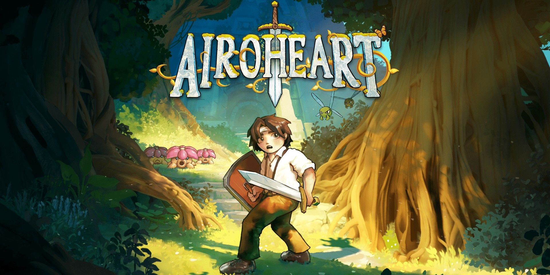 Promotional image for the upcoming action RPG Airoheart.