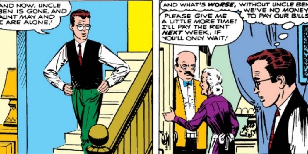 Peter worries about Aunt May