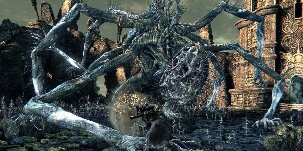 The 10 Scariest Bosses In FromSoftware Games Ranked   Amygdala Bloodborne 