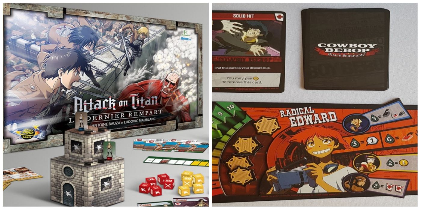 The 10 Best Tabletop Games Based On An Anime