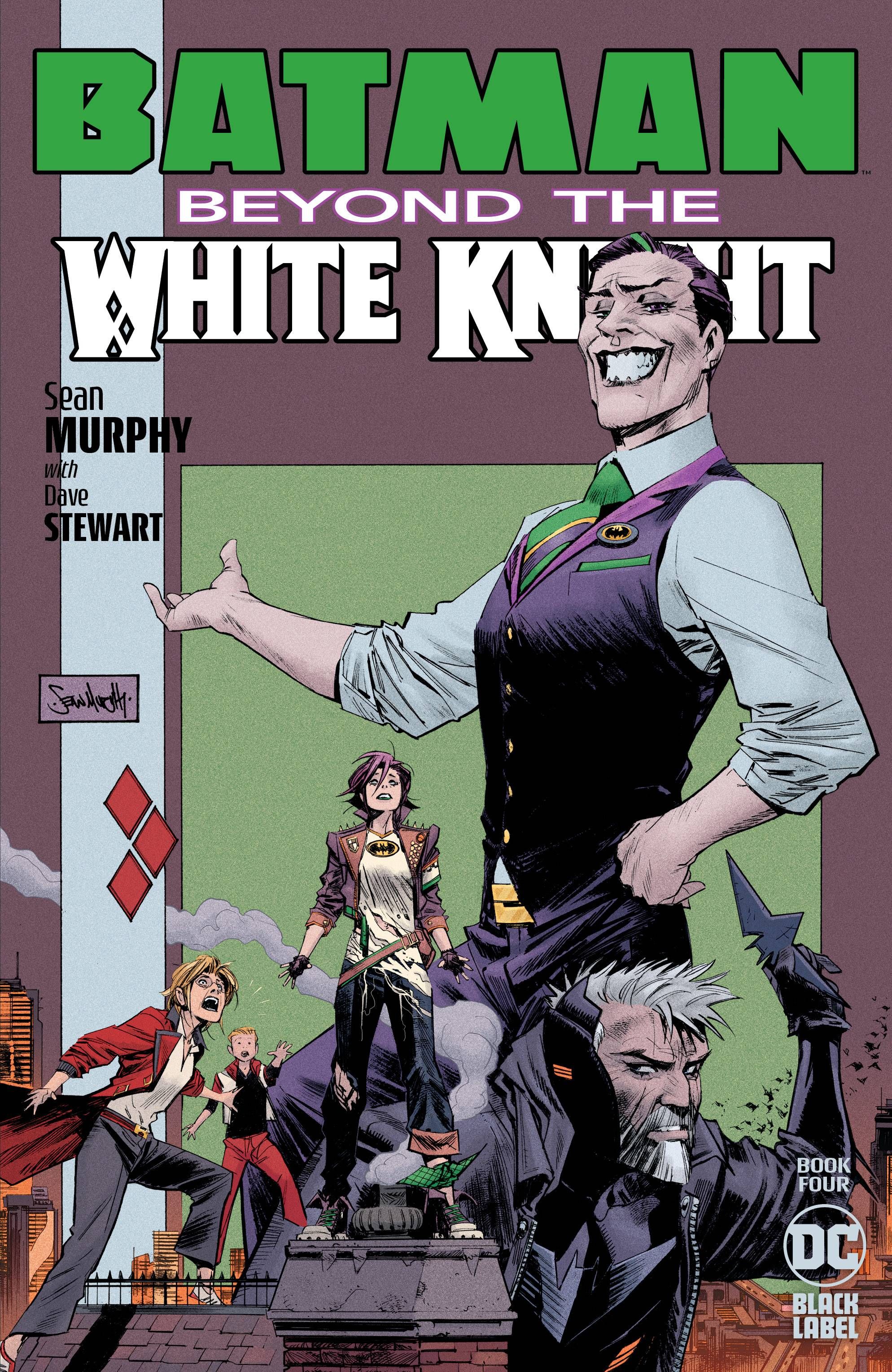 Batman Beyond the White Knight #4 Cover