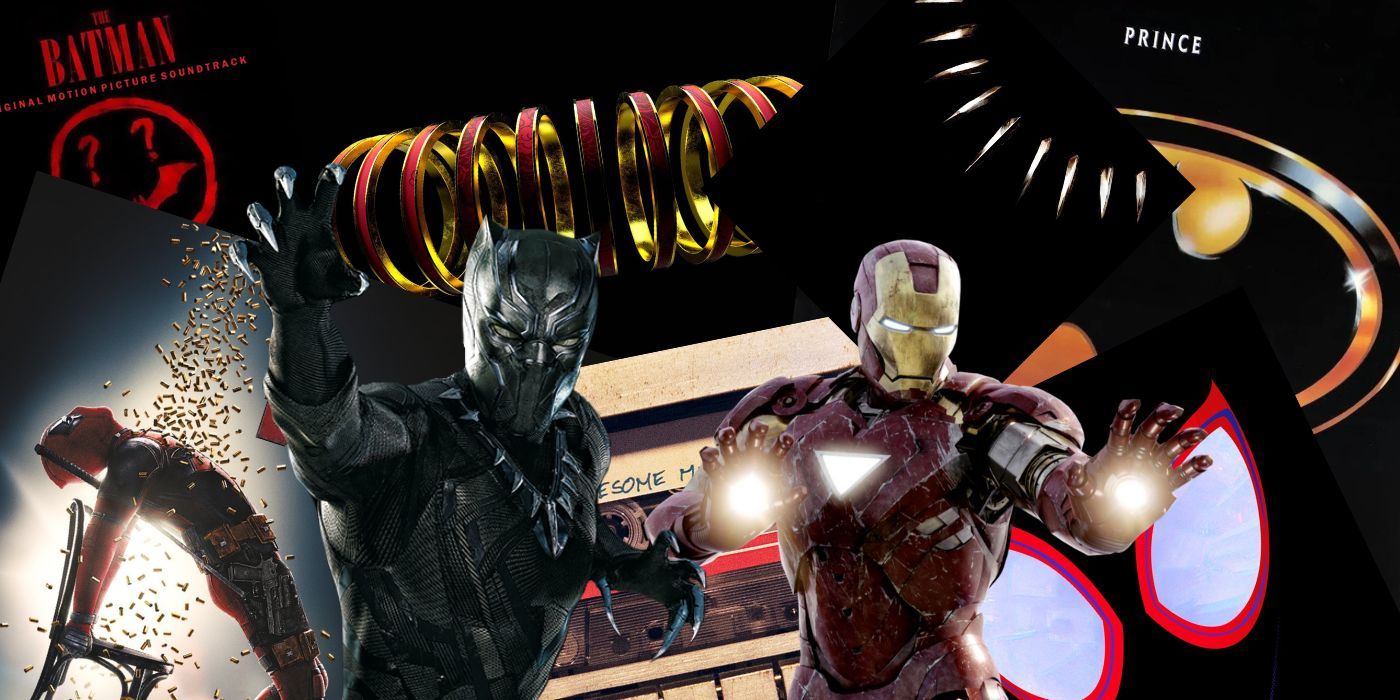 Various Superhero Albums, Black Panther and Iron Man