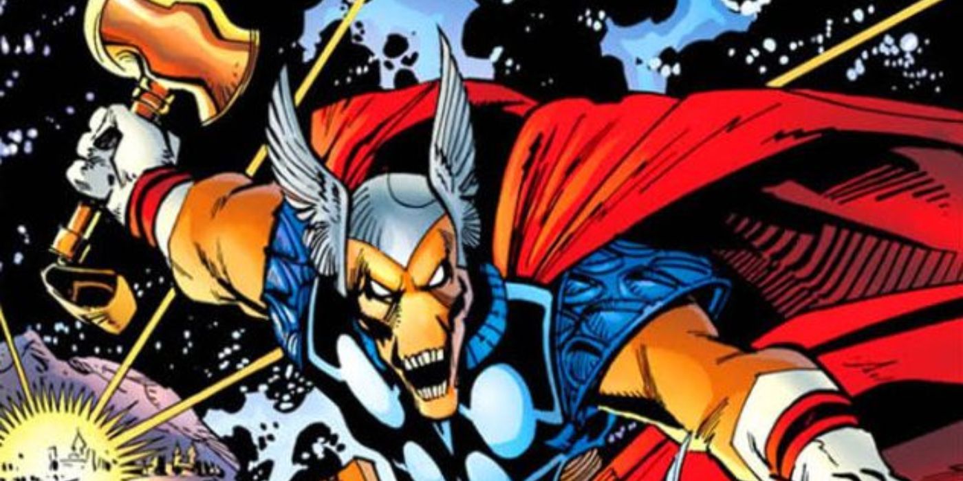Beta Ray Bill wielding Stormbringer in Marvel Comics