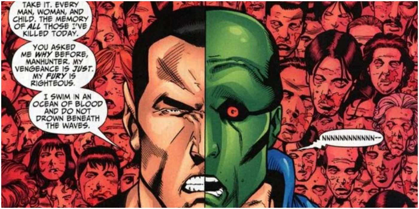 Black Adam and Martian Manhunter In DC Comics