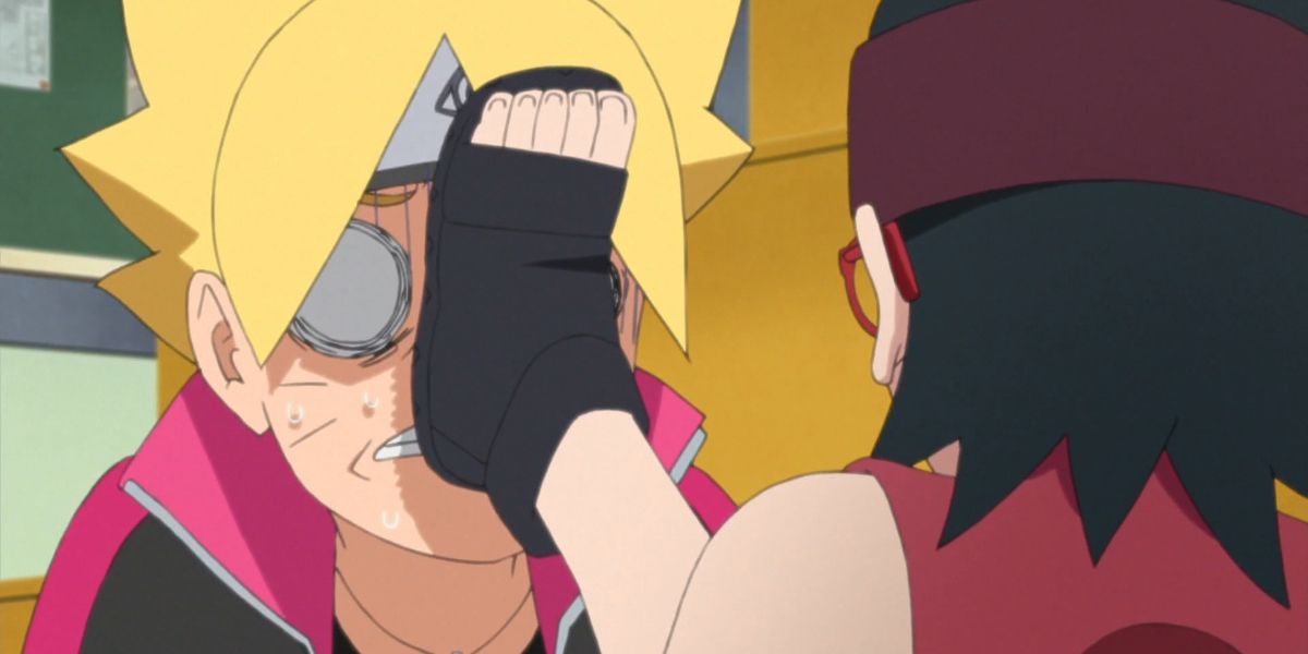 Boruto e Sarada de Boruto.