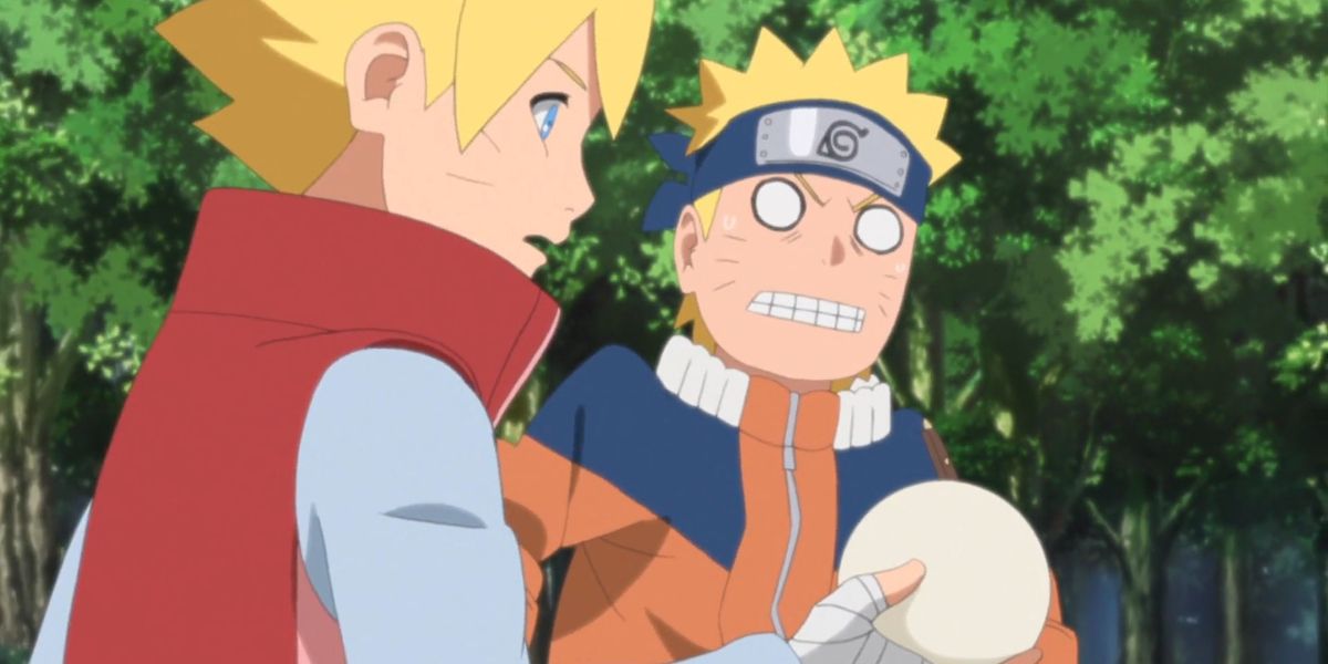 Boruto and Young Naruto from Boruto.